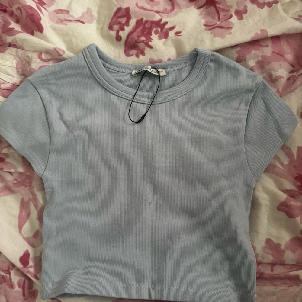 Zara Light Blue Tank Top